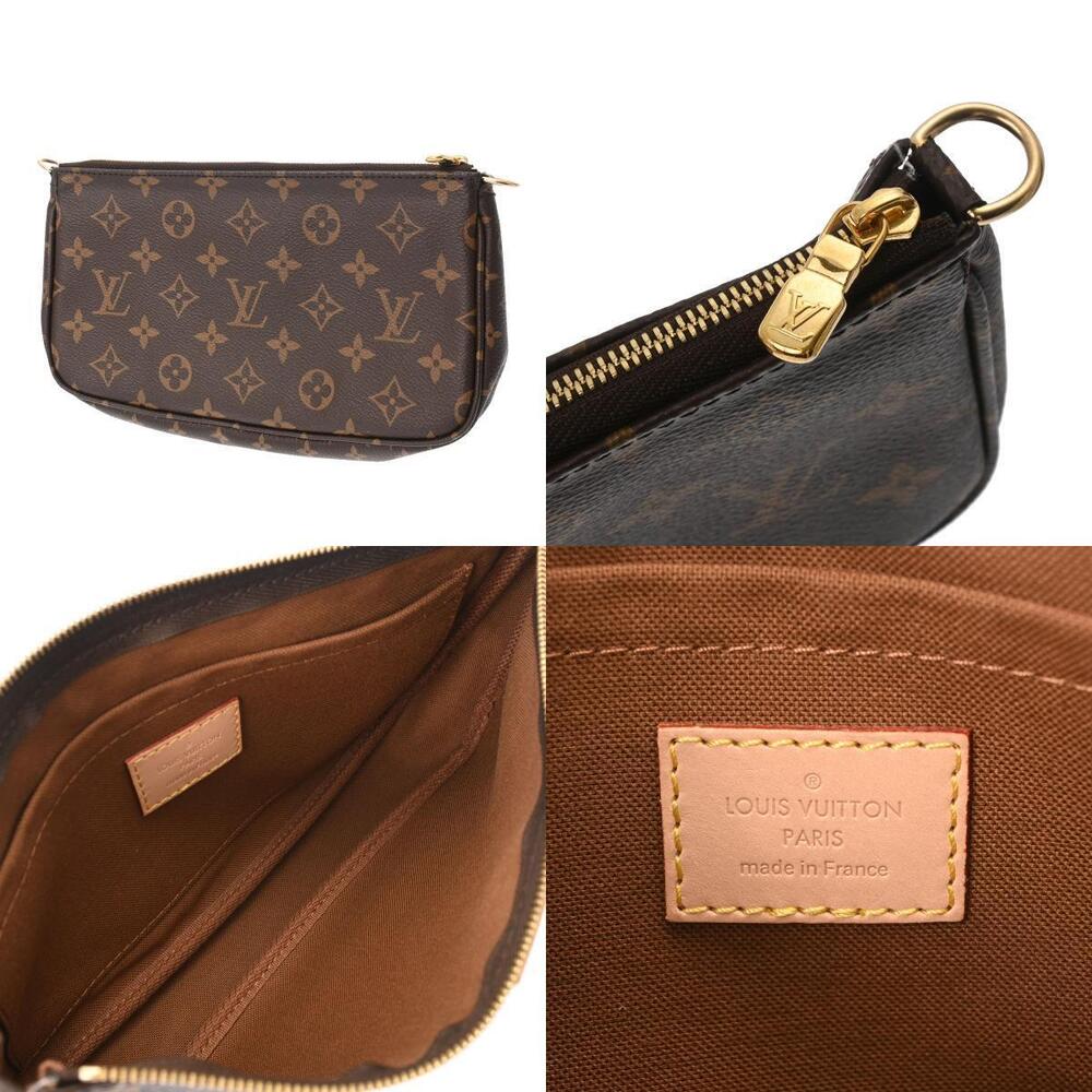LOUIS VUITTON Monogram Multi Pochette Accessoires Rose Pink Clair Canvas - Picture 8 of 11